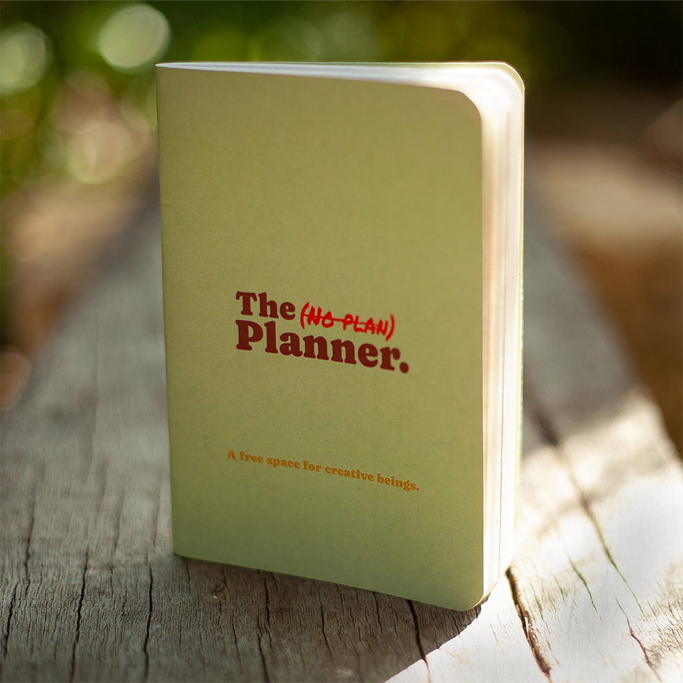 Journal & Undated planner A6 - GREEN