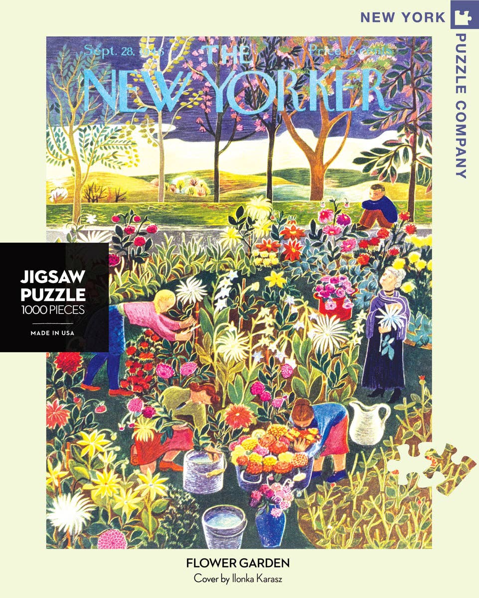 NYPC 1000 Pc Puzzle - Flower Garden