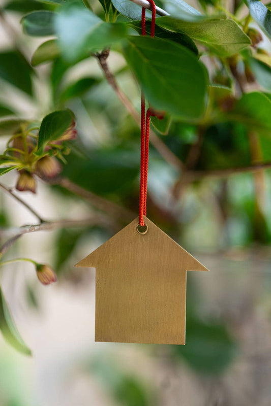 Brass House Ornament