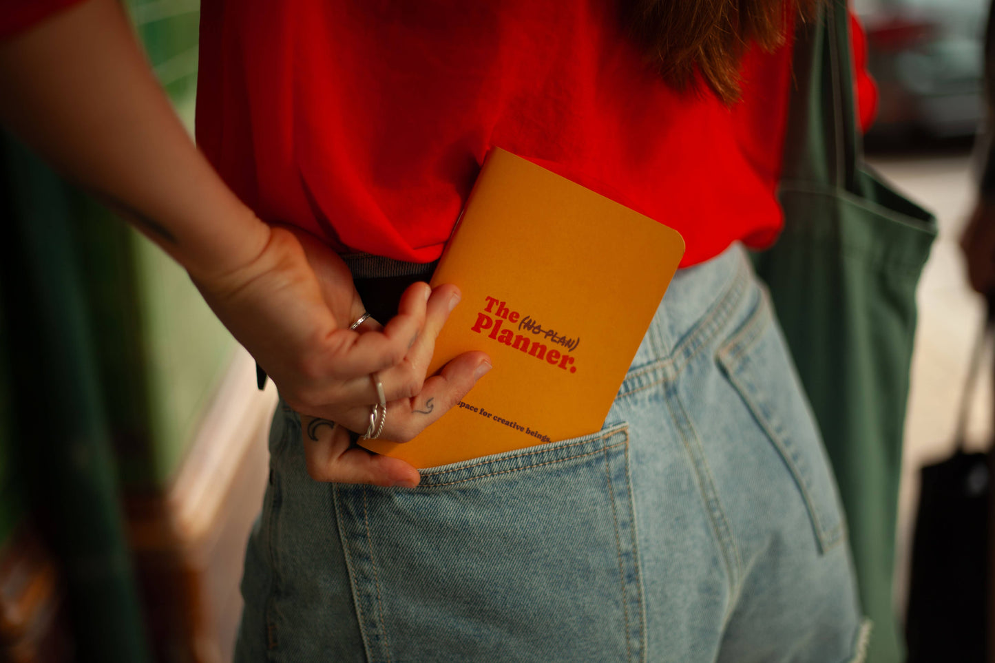Journal & Undated planner A6 - YELLOW