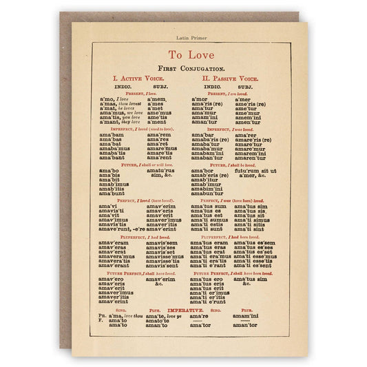 The Pattern Book - Latin Primer