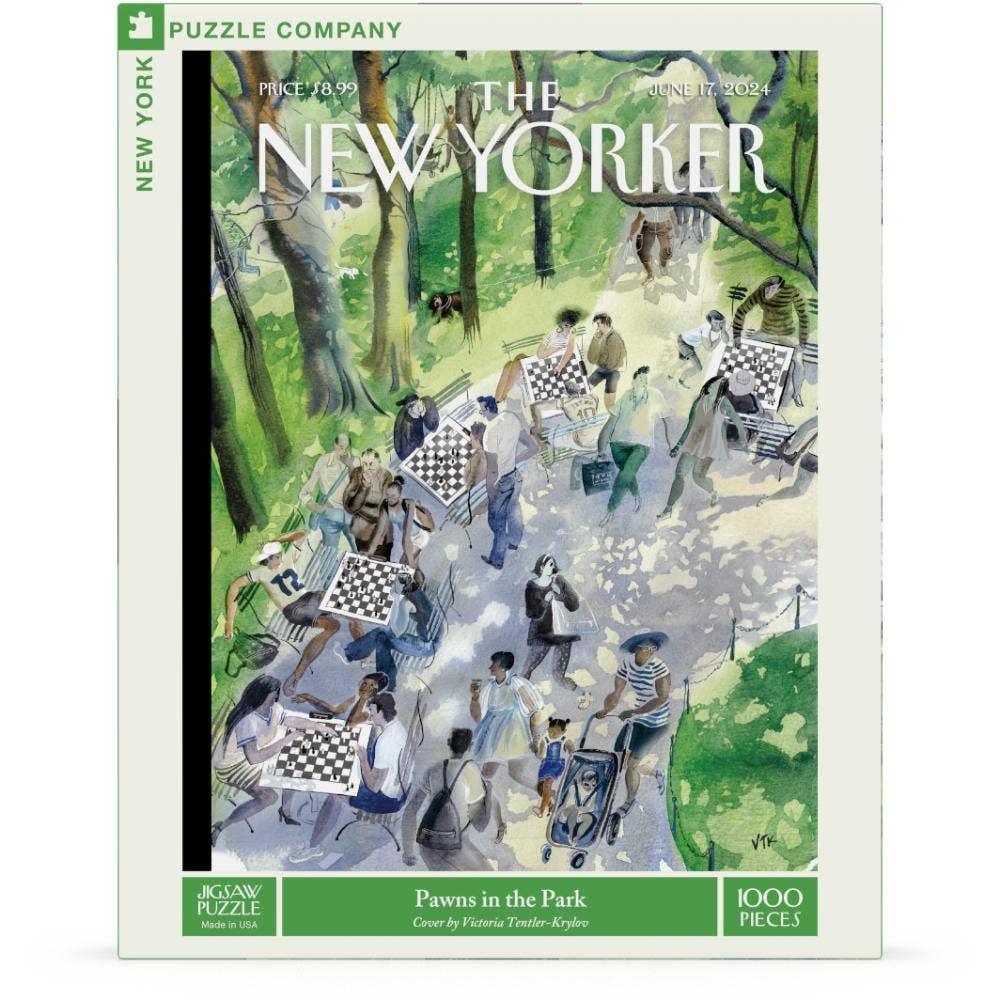 NYPC 1000 Pc Puzzle - Pawns in Park