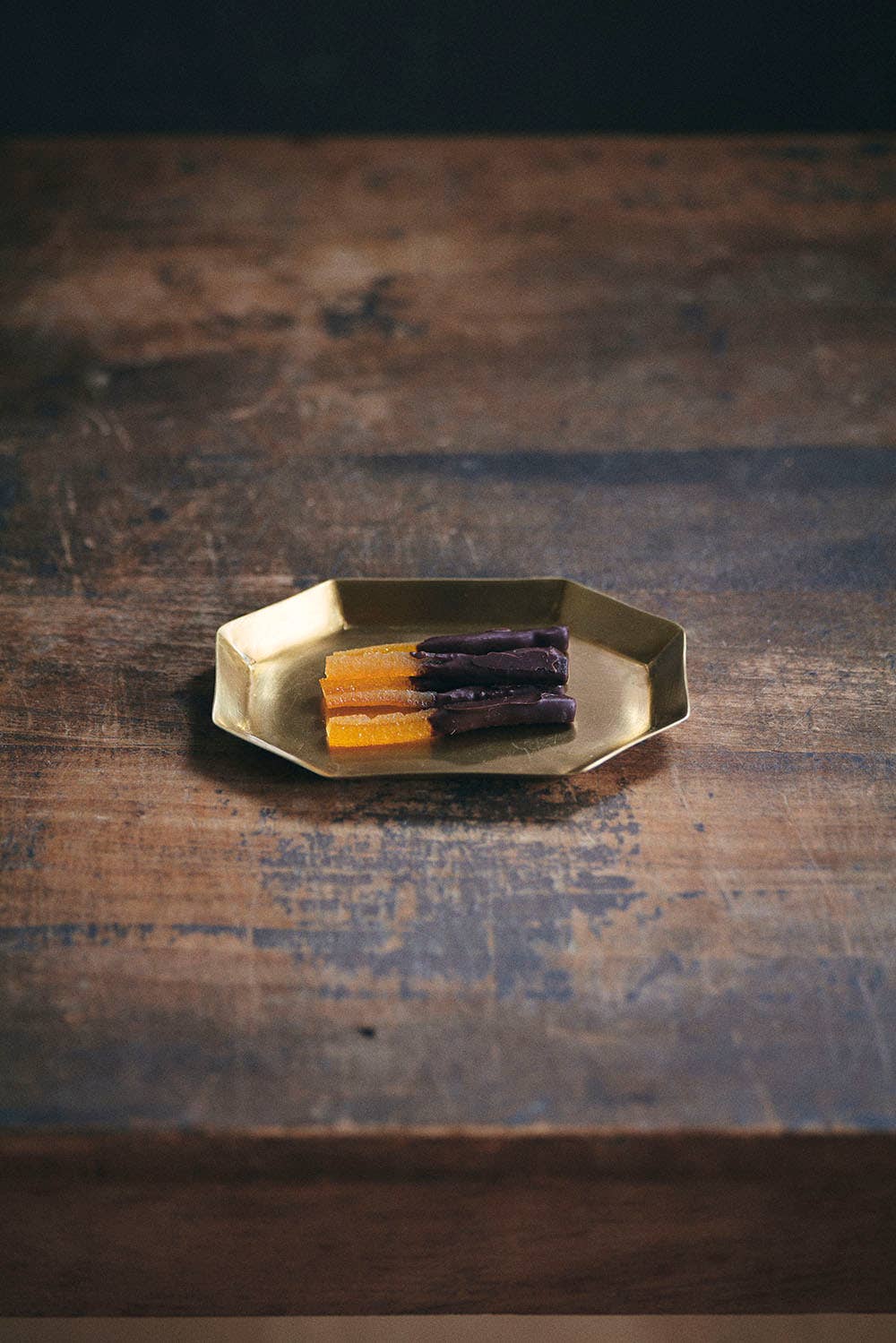 Brass Plate Long Octagonal (S)