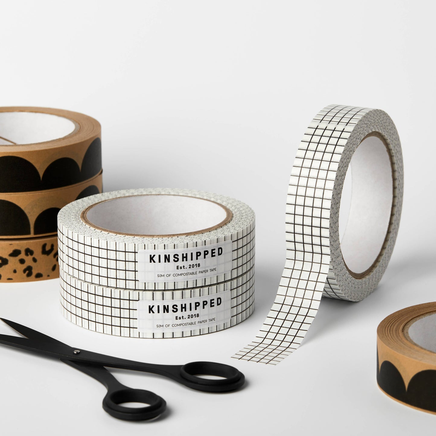 Kinshipped - PAPER TAPE - GRID