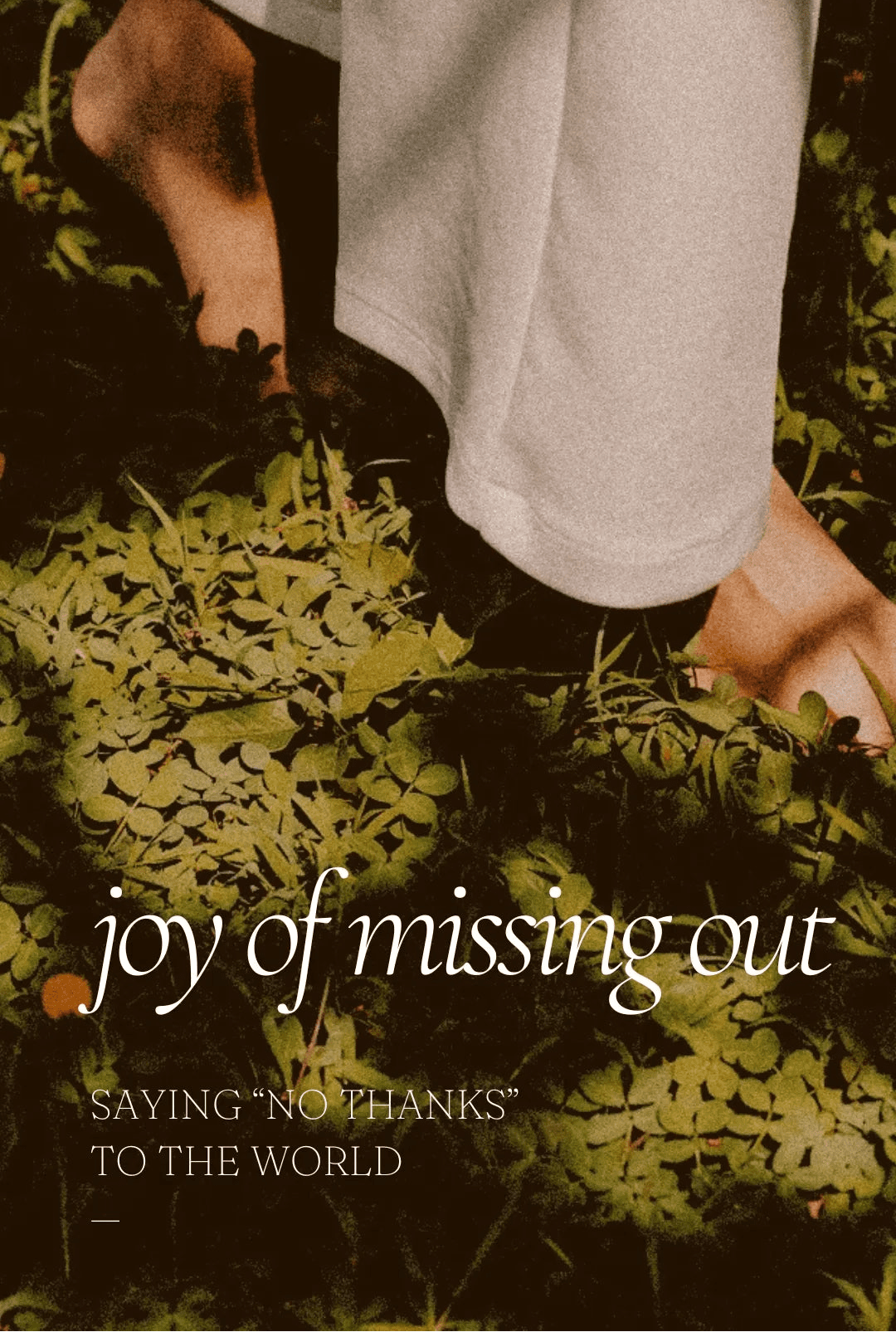 Urganiqa - Joy of Missing Out Scented Candle | Unfiltered Collection