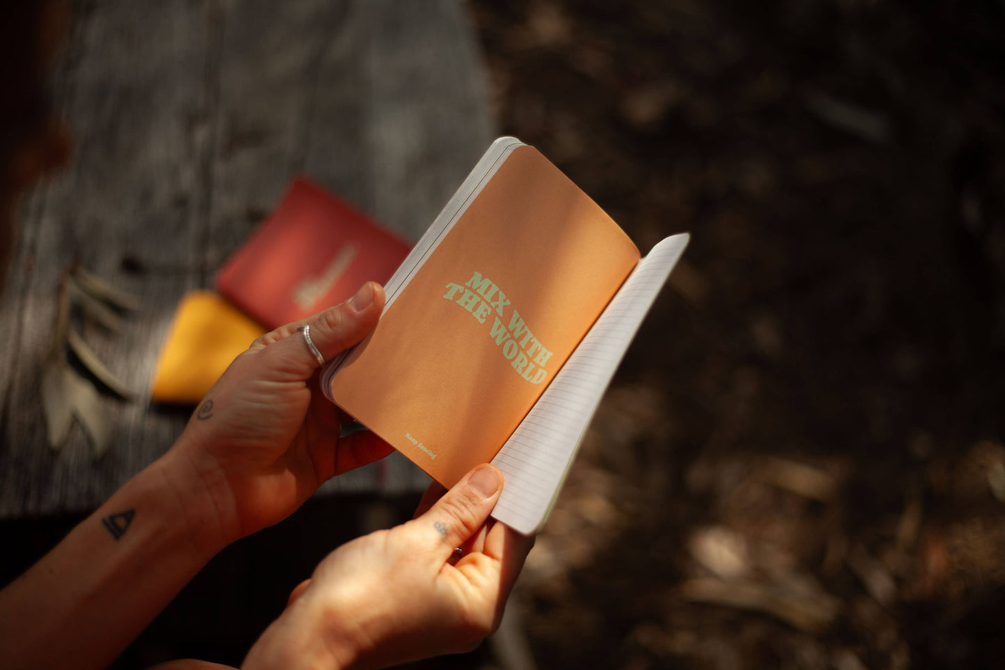 Journal & Undated planner A6 - RED