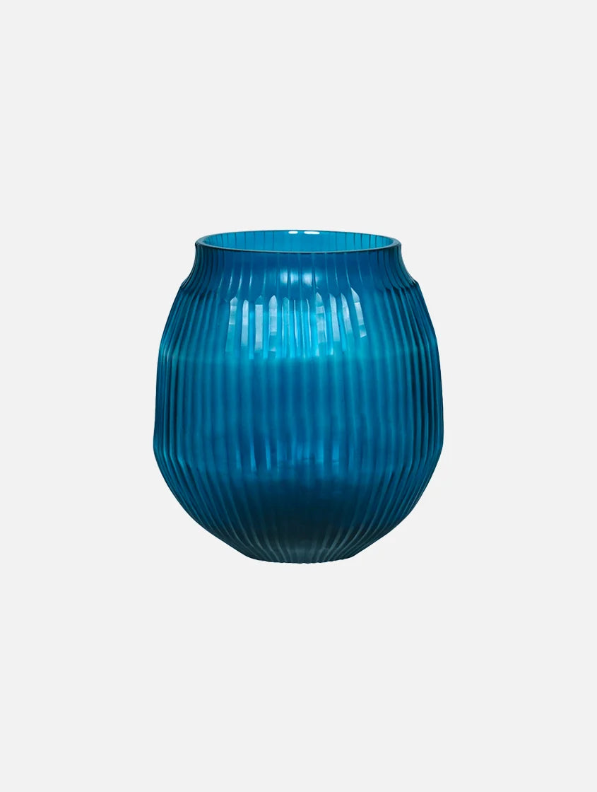 Brian Tunks Cut Glass Vase, Small