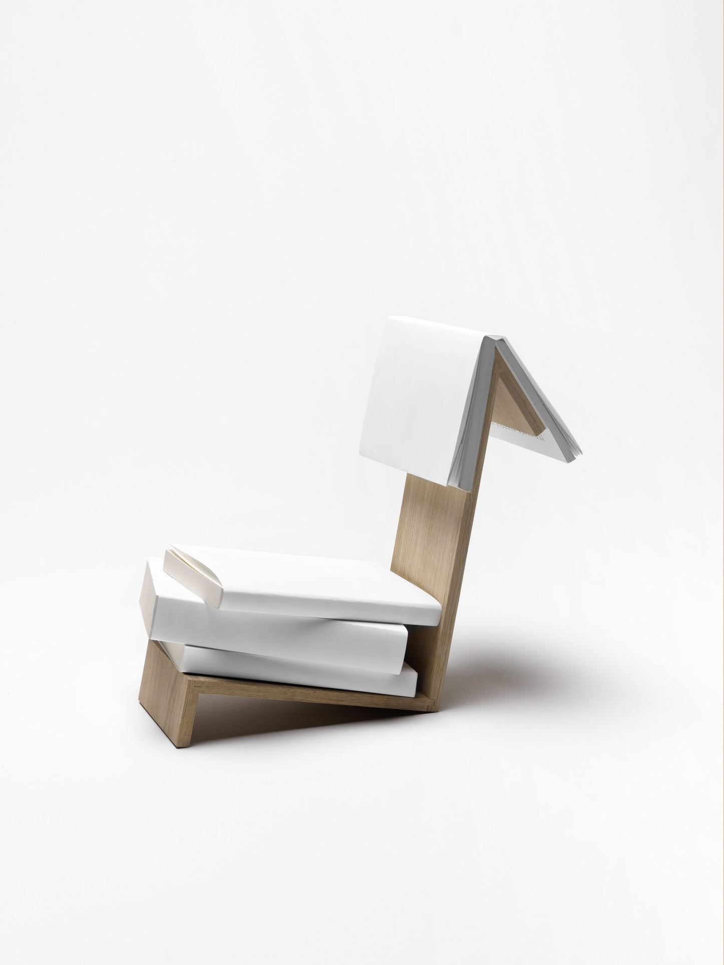 Side By Side Bookshelf Bookmark oak