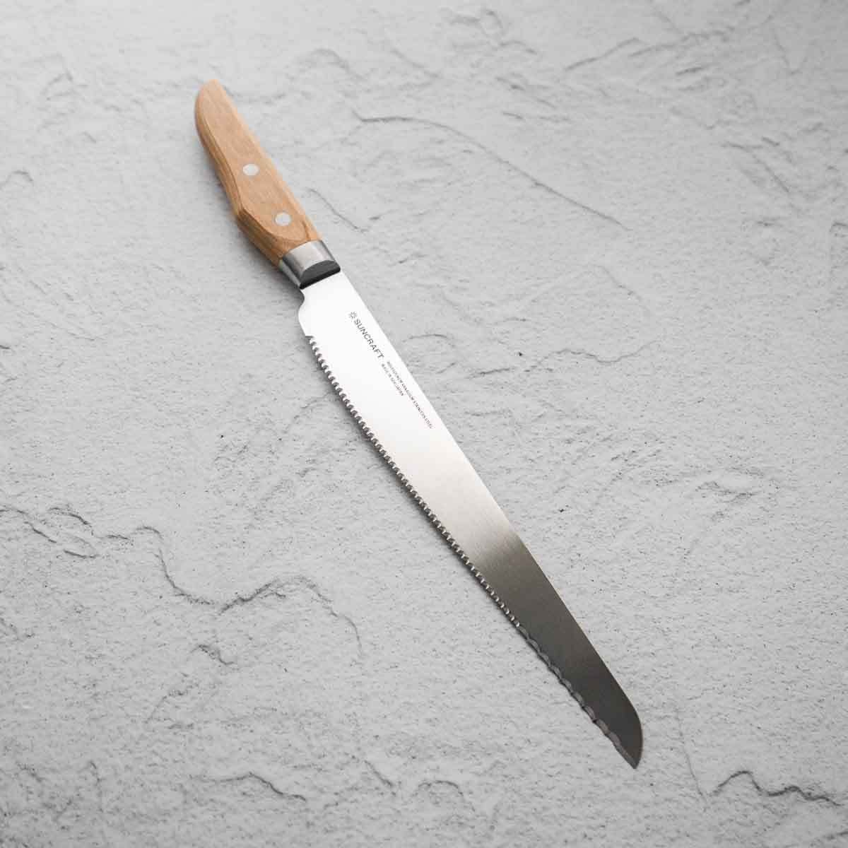 Suncraft "Seseragi" Bread Knife 21cm