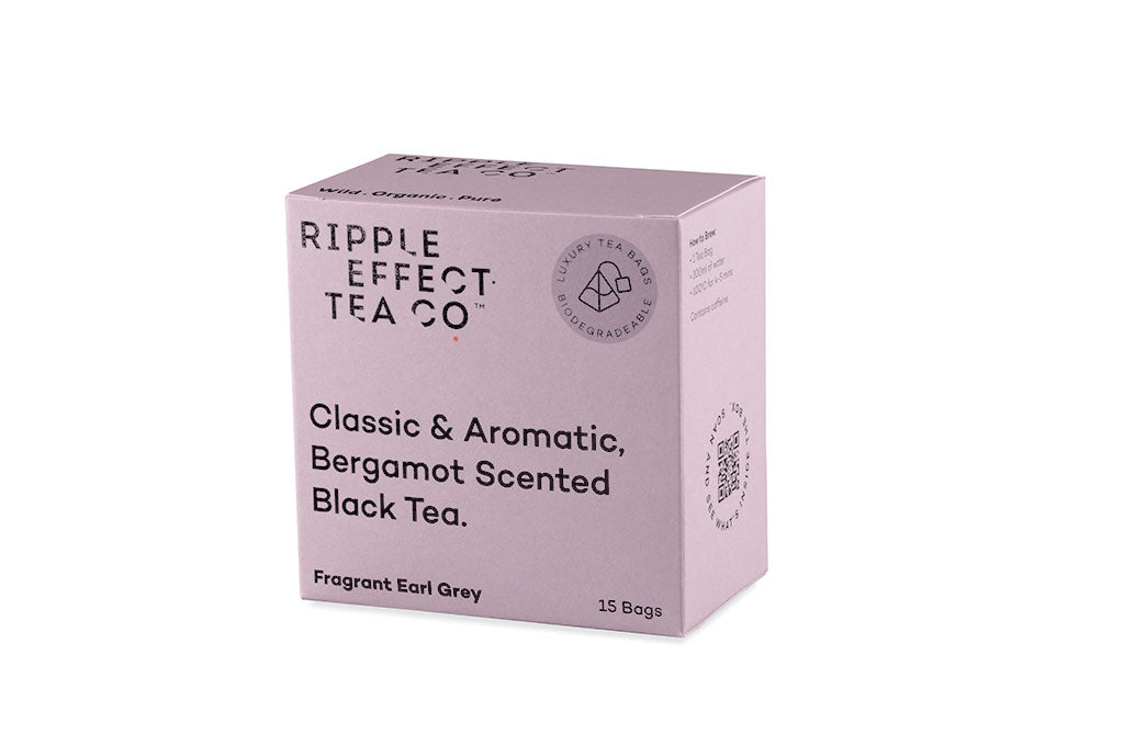 Ripple Effect Luxury Teabags: Fragrant Earl Grey - Classic & Aromatic