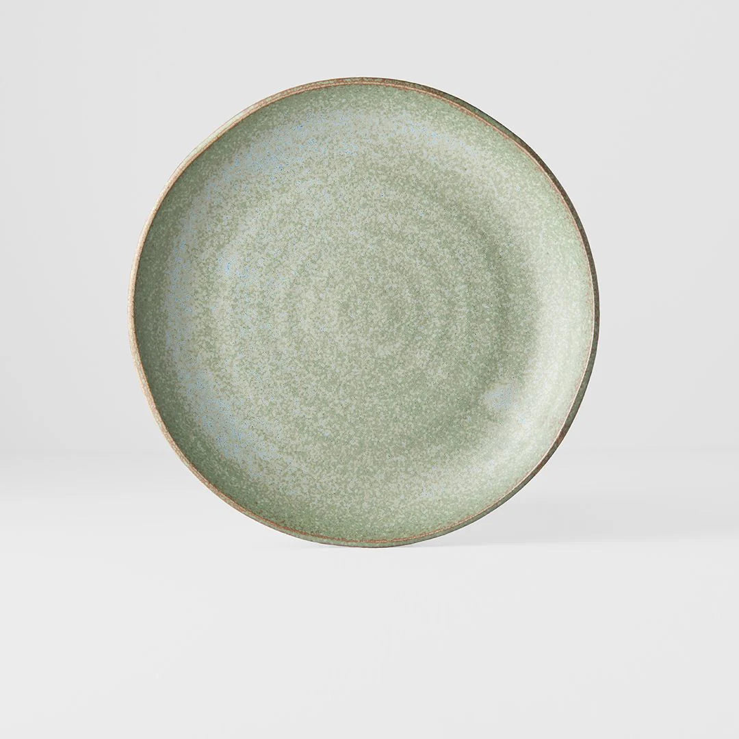 Made In Japan Plate - Green Fade Glaze