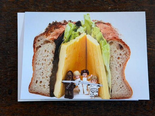 Lego Card: Who cut the cheese?