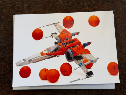 Lego Card: Good thing we blend in!