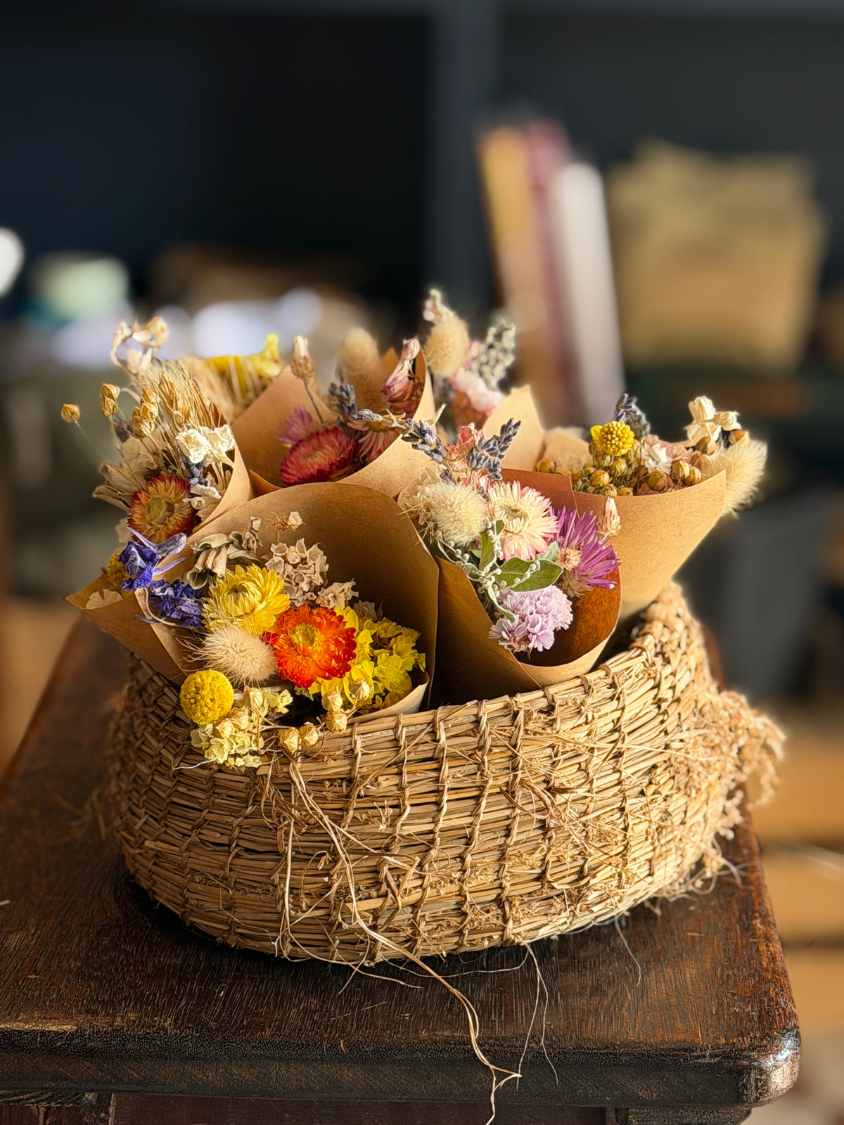 Hand Woven Natural Fibre Baskets