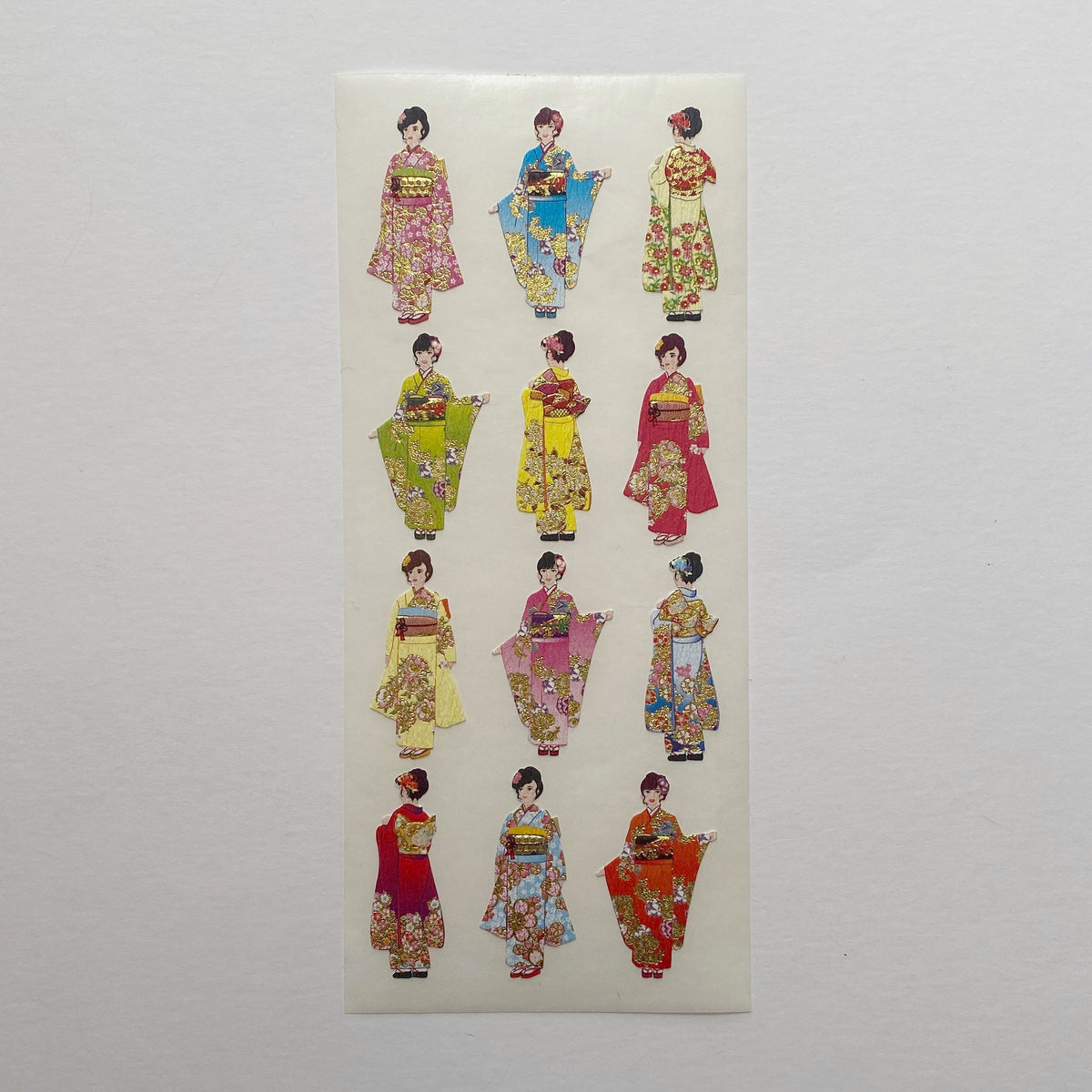 uki washi sticker sheet, Kyoto - Origami Crane