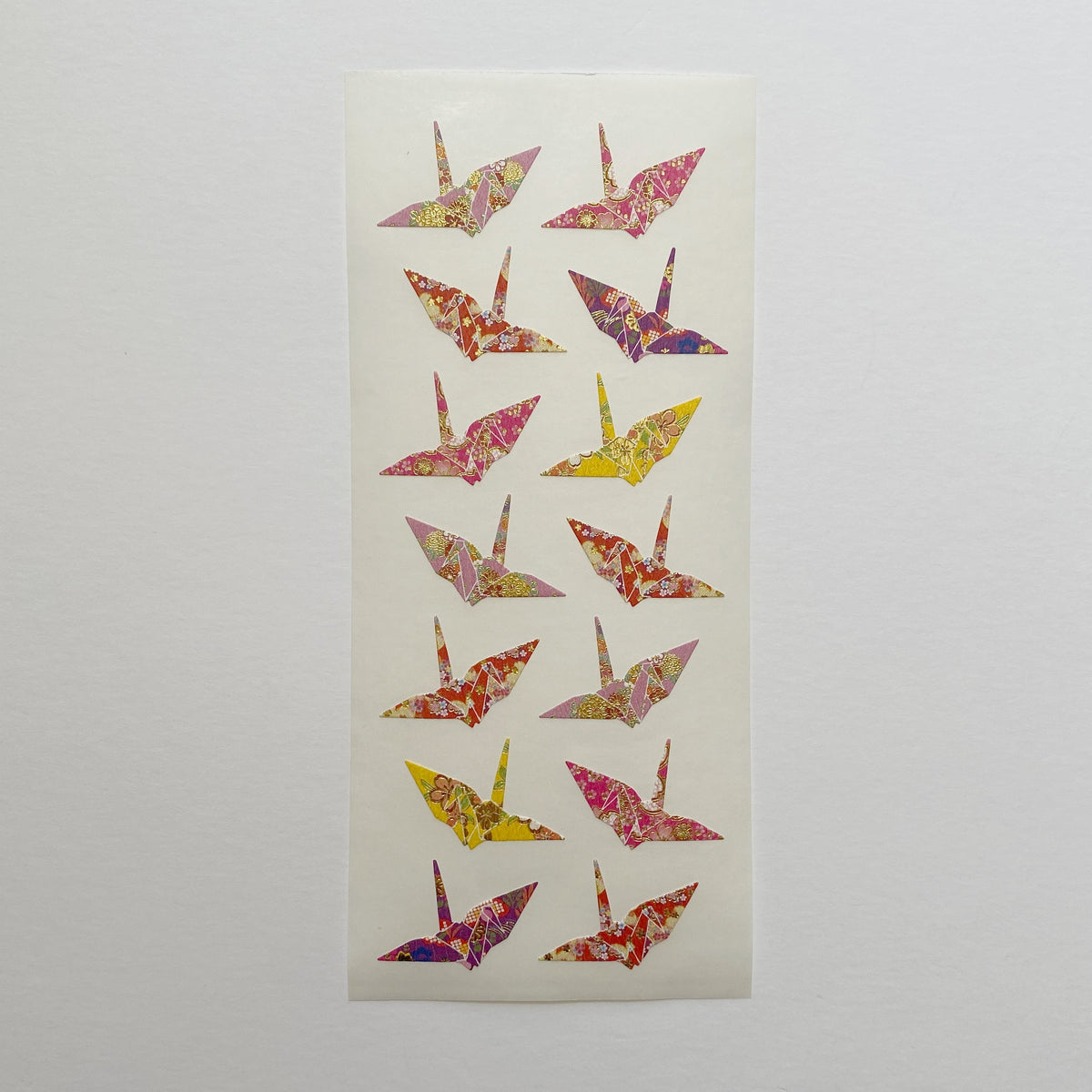 uki washi sticker sheet, Kyoto - Sensu Fan
