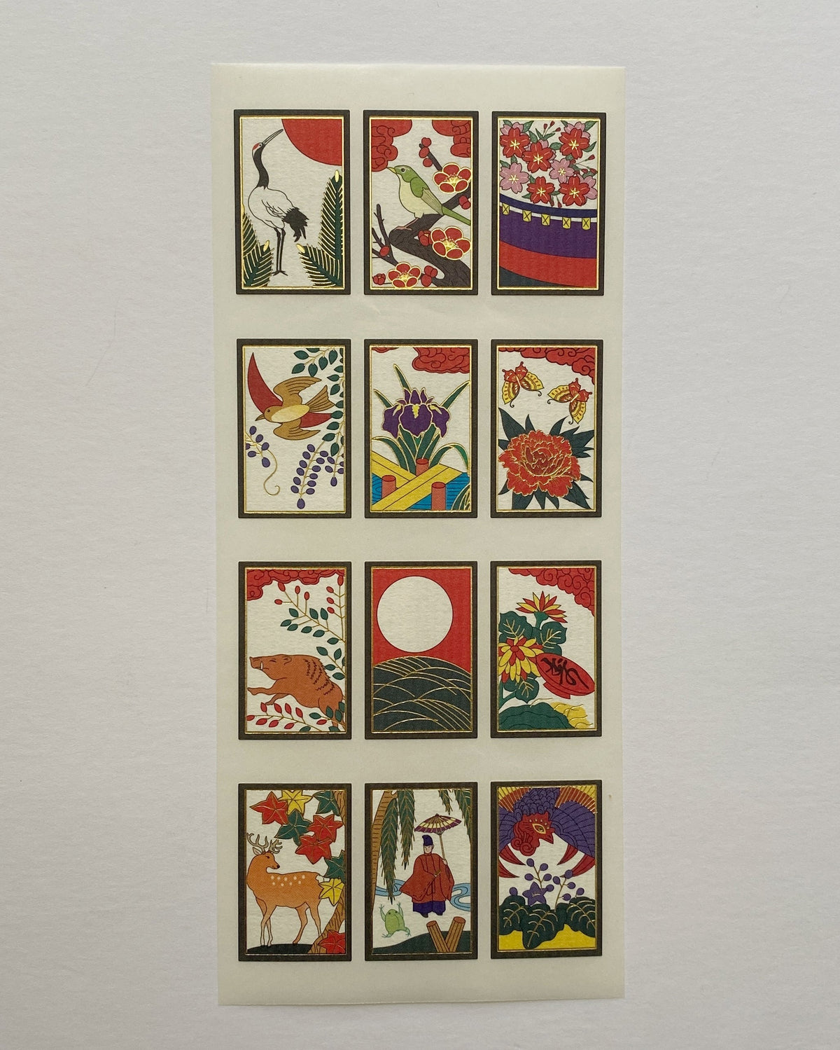 uki washi sticker sheet, Traditional - Sight Seeing