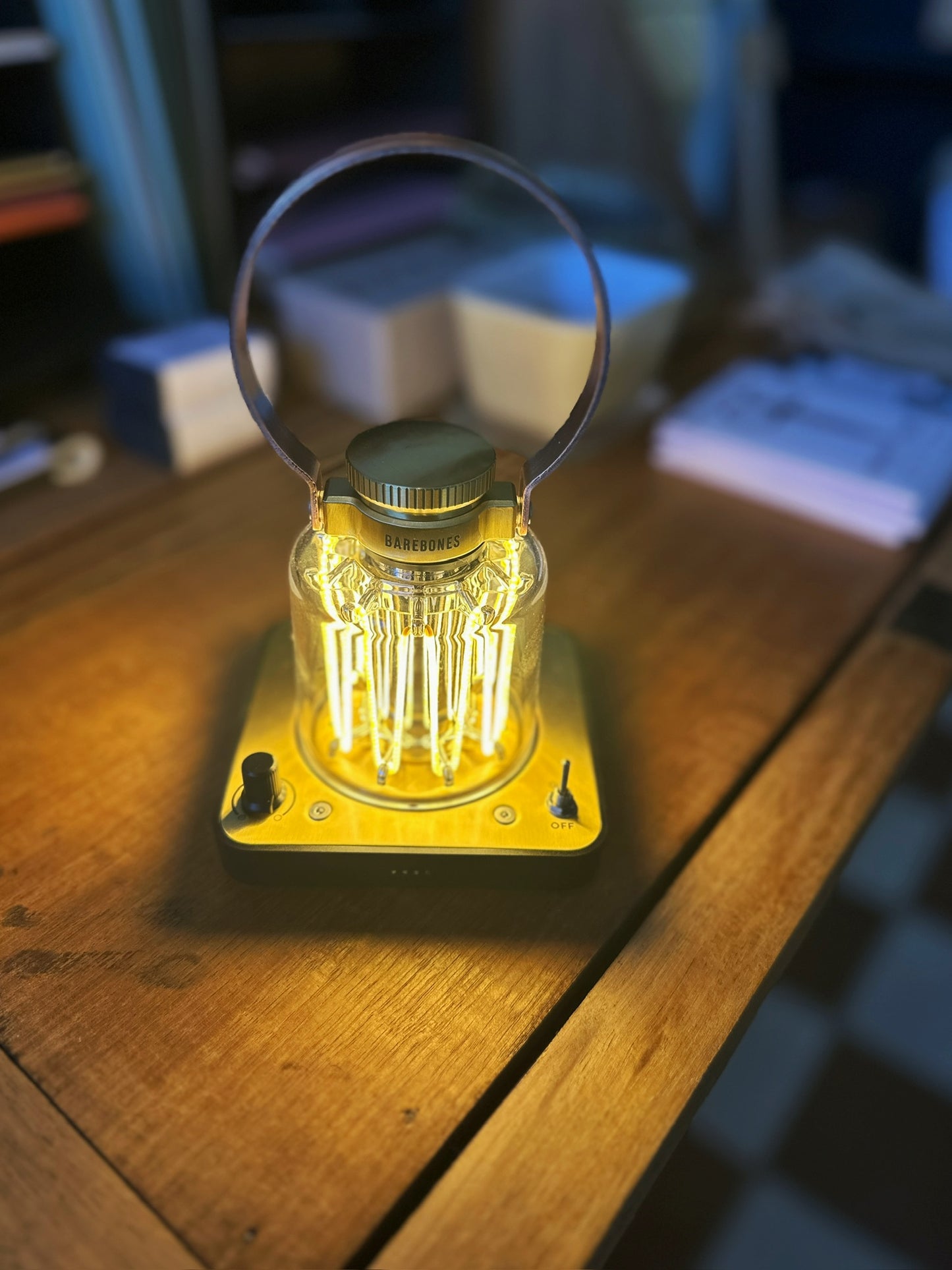 Barebones Block Tower Lantern