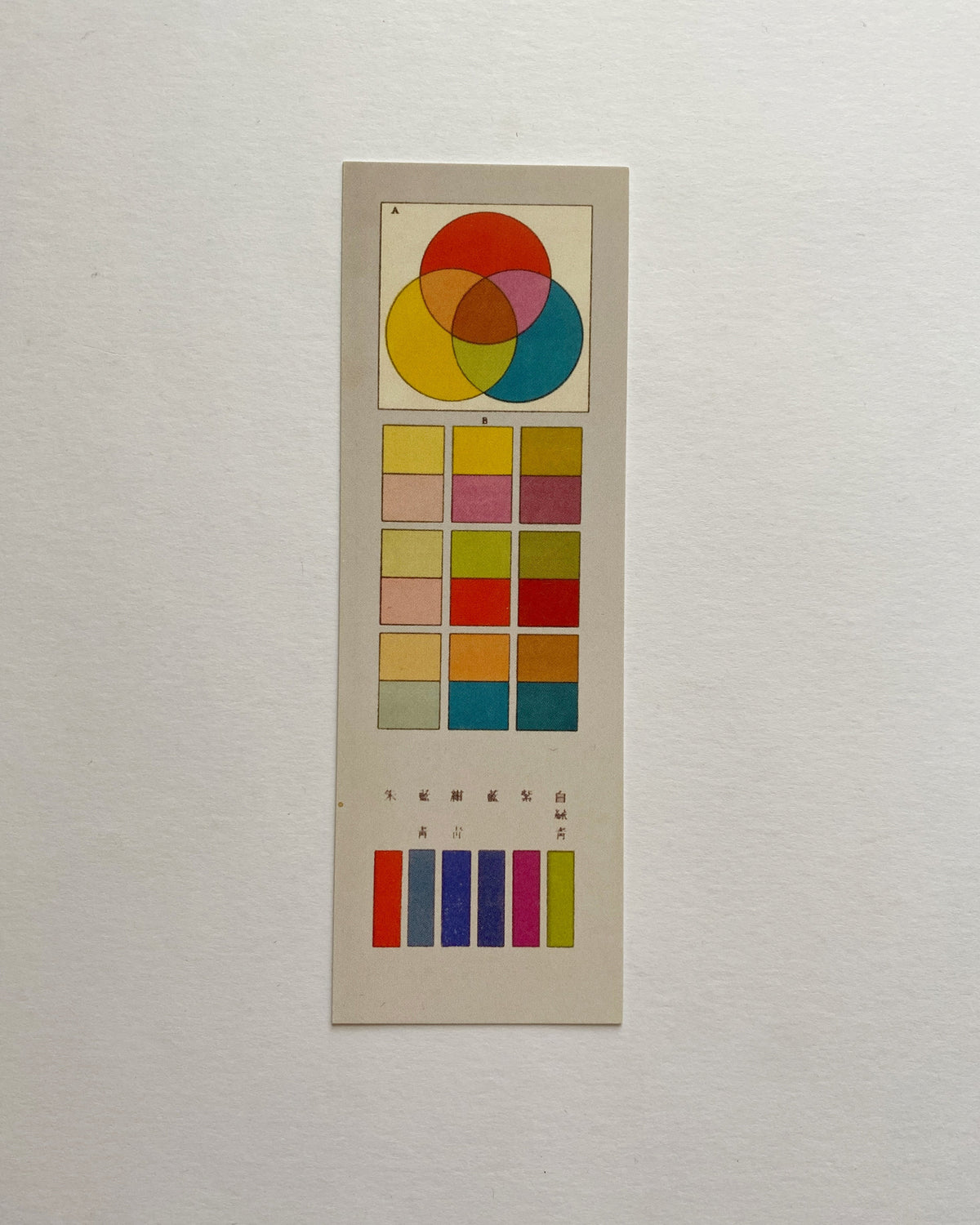 Kiku Print Bookmark, Iro