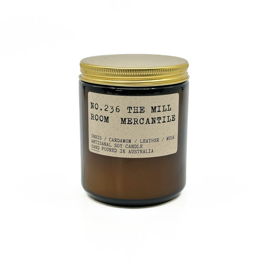 No 234 The Mill Room Mercantile Soy Candle