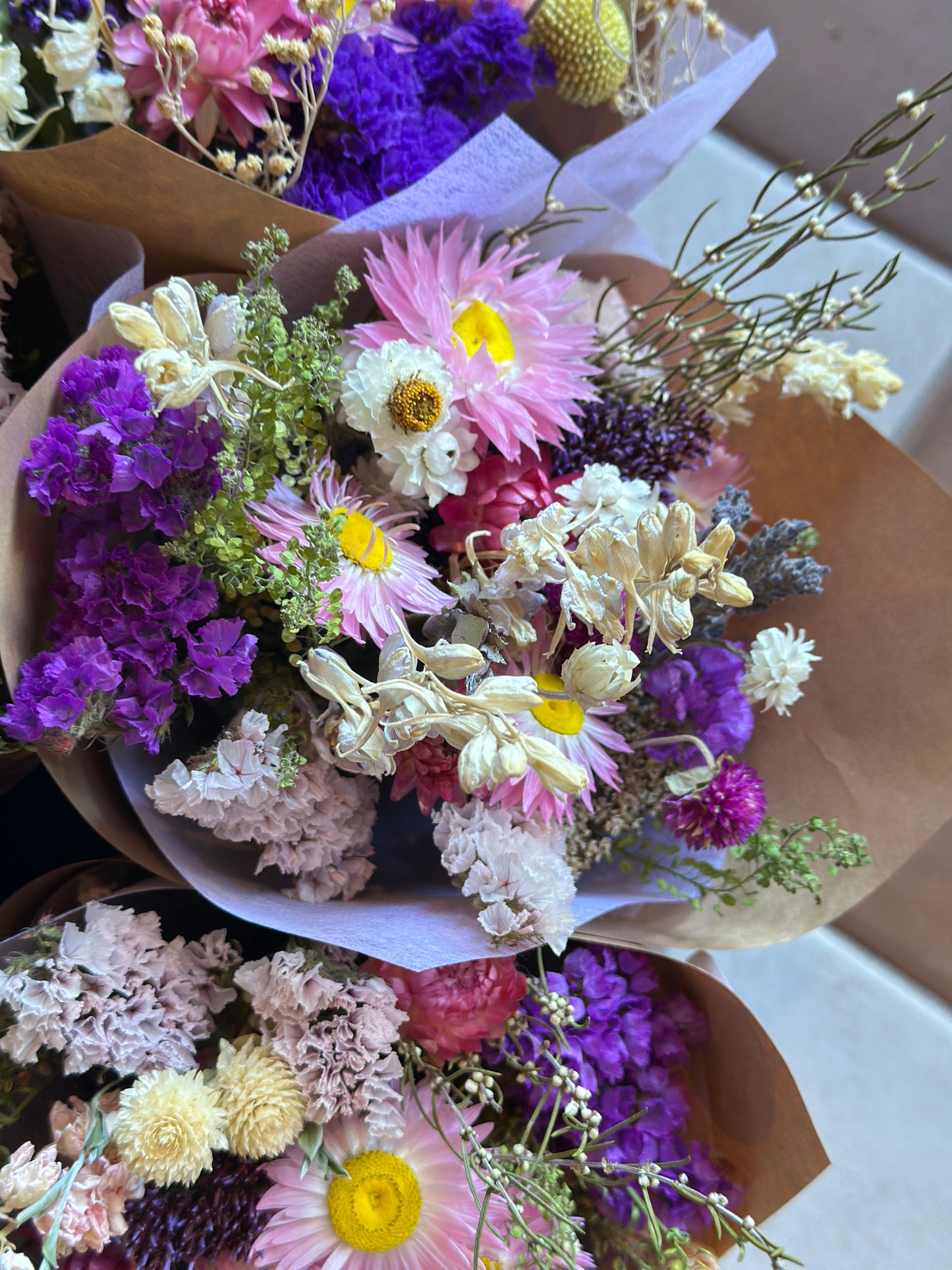 Dried Flower Posy