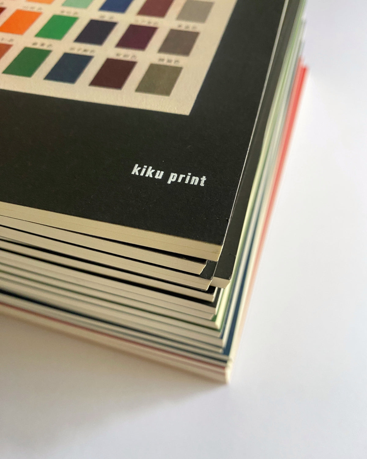 Kiku Print A5 notebook open