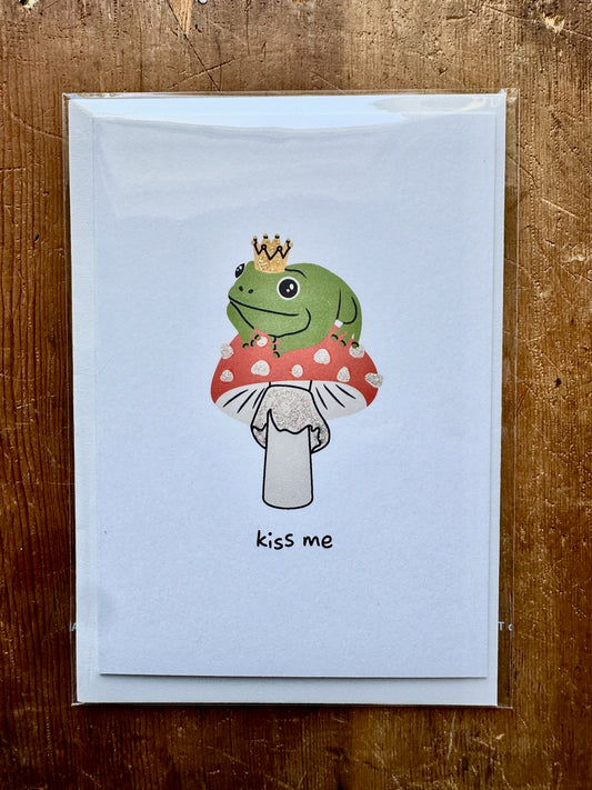 Dandelion Greeting Cards - Kiss Me