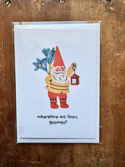 Dandelion Greeting Cards - Gnomeo