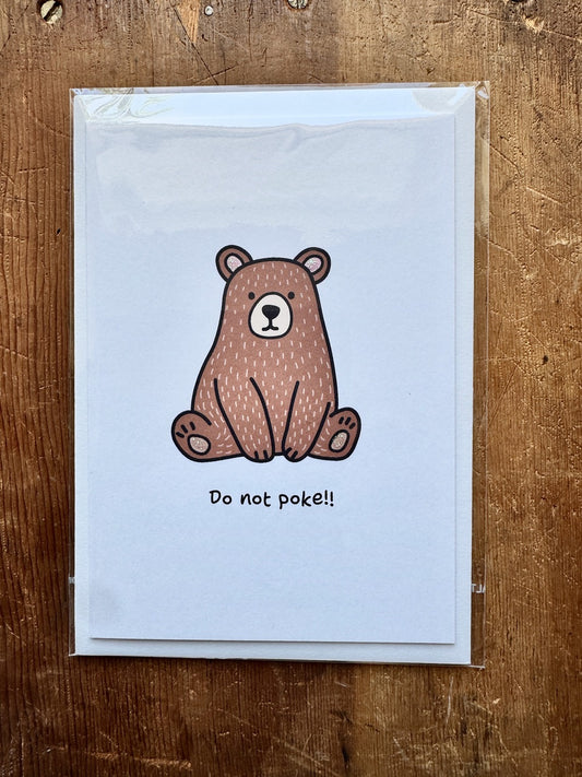 Dandelion Greeting Cards - Do Not Poke!