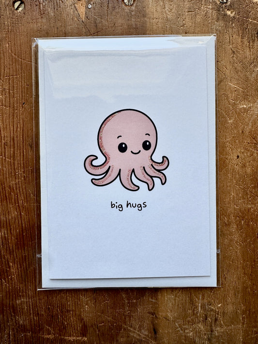 Dandelion Greeting Cards - Big Hugs