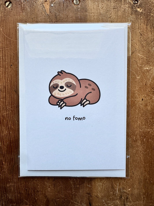 Dandelion Greeting Cards - No FOMO