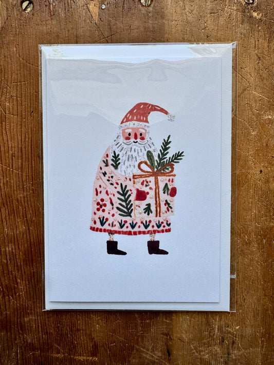 Dandelion Greeting Cards - Santa