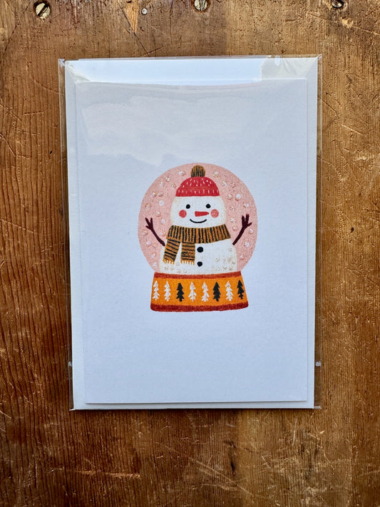 Dandelion Greeting Cards - Snowman