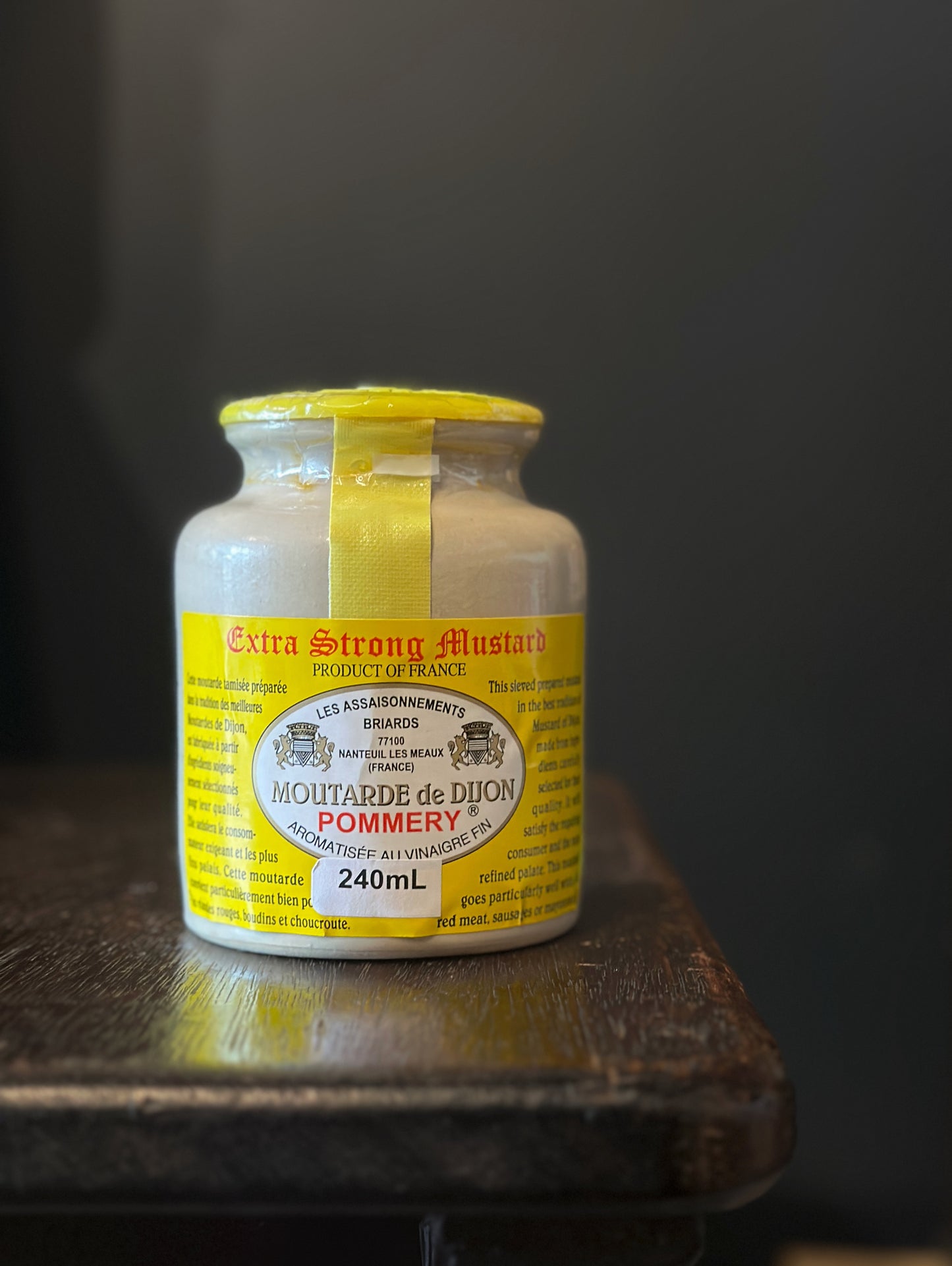 Pommery Dijon Mustard 240ml