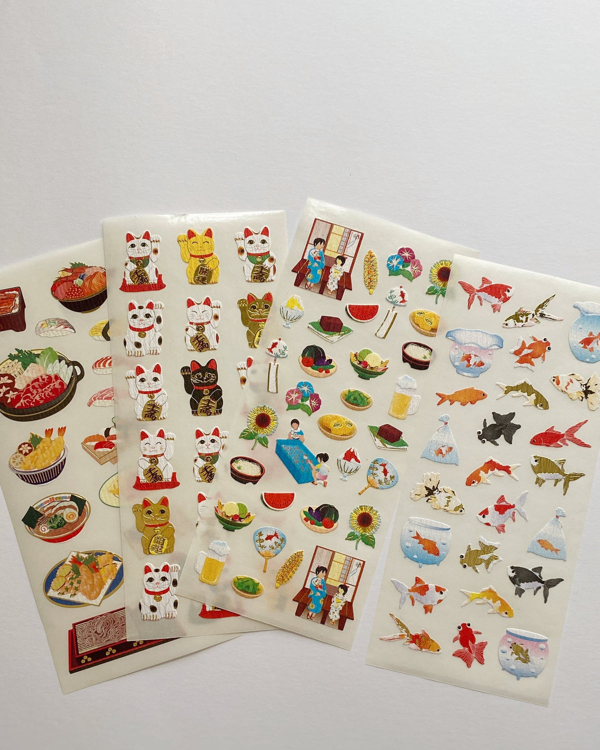 uki washi sticker sheet, Kyoto - Kimono