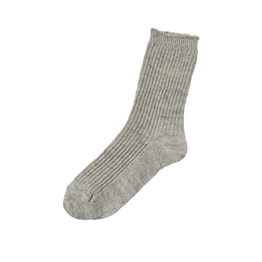 Memeri Linen Ribbed Socks