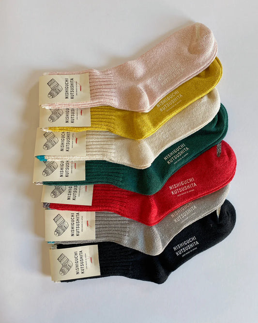 Nishiguchi Boston Silk sock