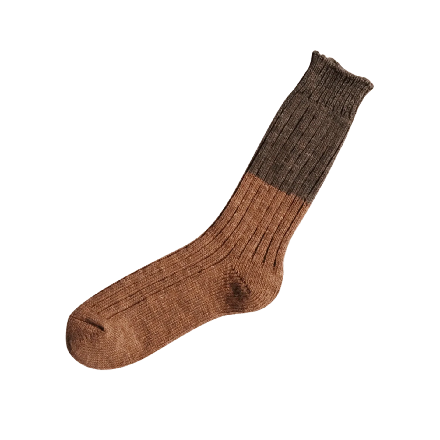 Nishiguchi Boston Cotton/Wool Ribbed Socks