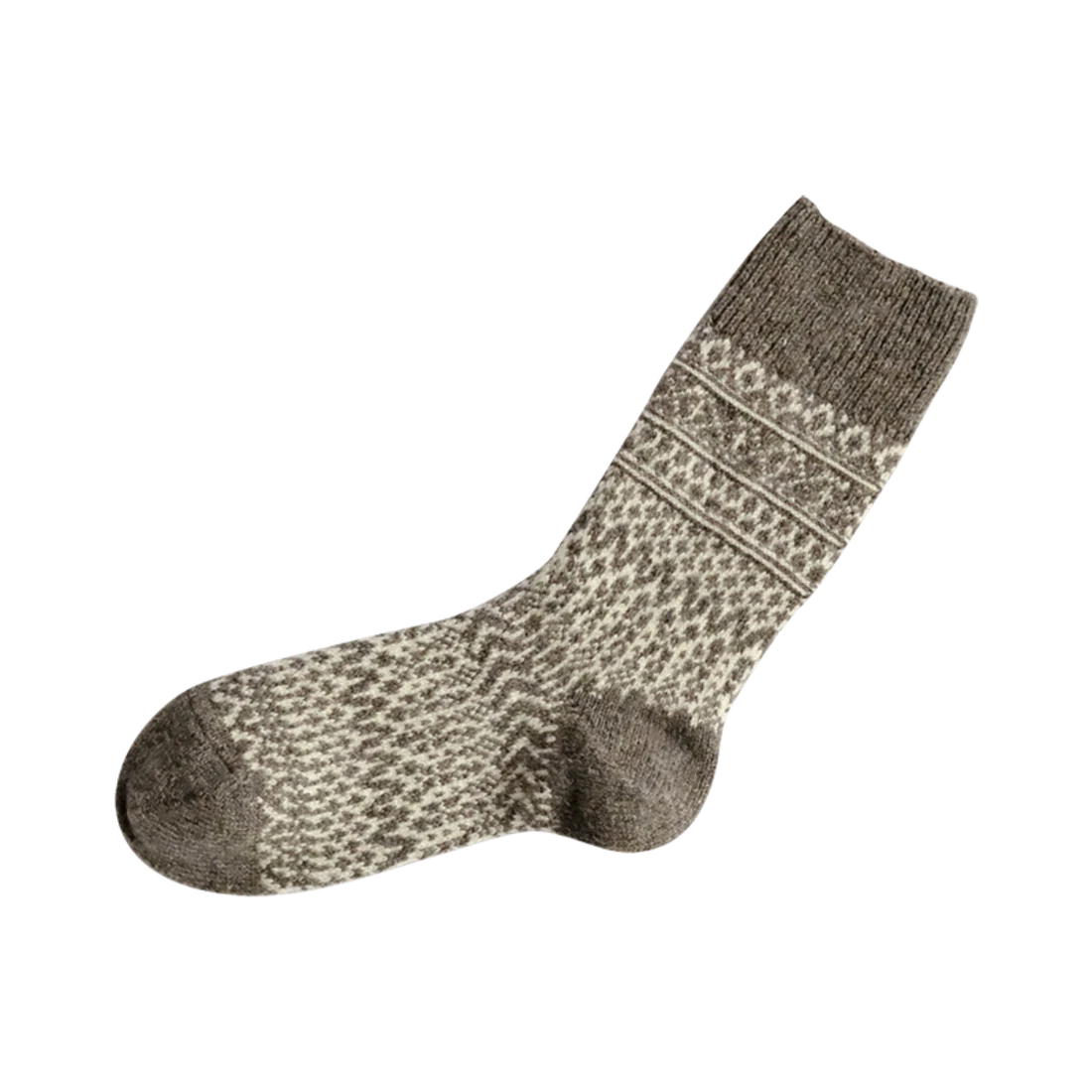 Nishiguchi Kutsushita Oslo Wool Jacquard Socks