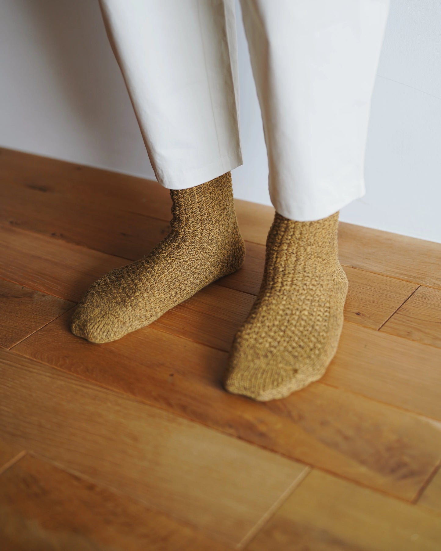 Nishiguchi Boston Wool Cotton Boot Socks