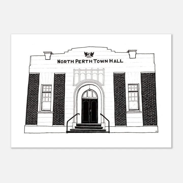Kiss City Art: North Perth Town Hall