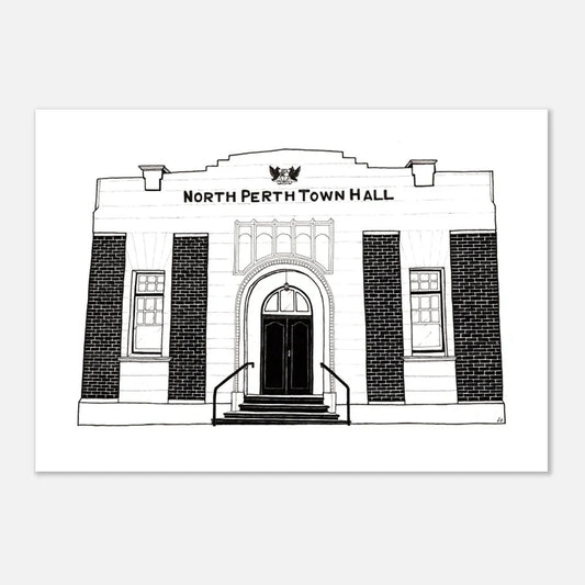 Kiss City Art: North Perth Town Hall