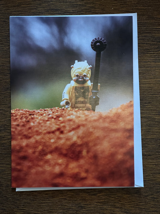 Lego Card: Peek a Boo
