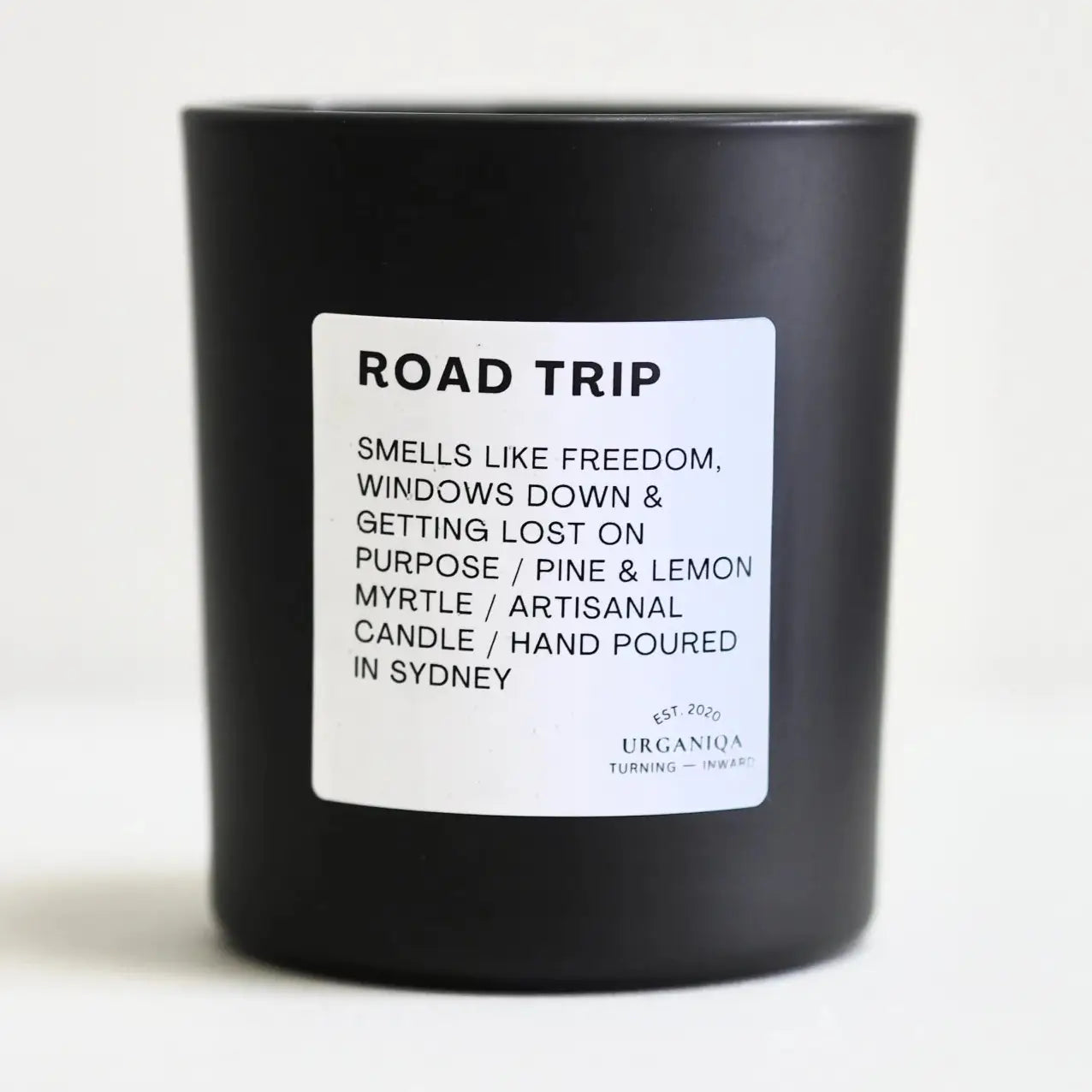 Urganiqa Road Trip Scented Candle | Unfiltered Collection
