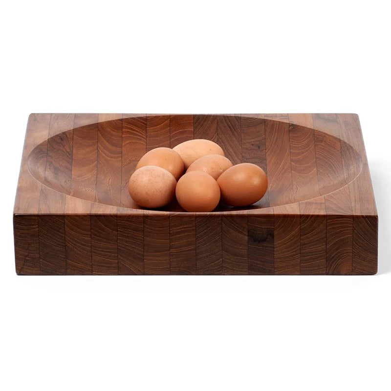 Big Fruit Bowl Laminated Teak