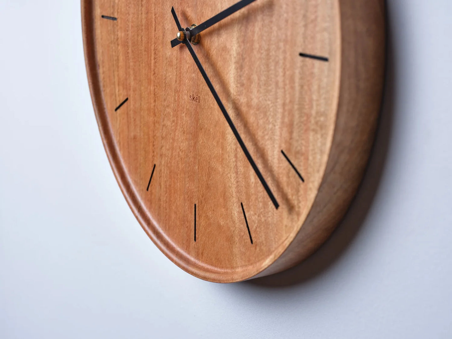 Wooden Tempo Wall Clock
