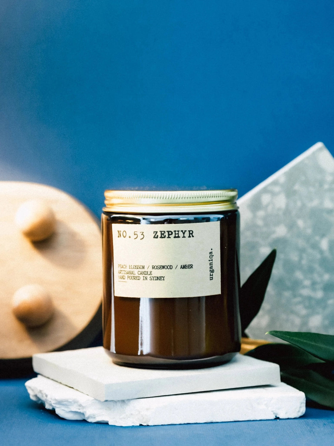 Urganiqa - Zephyr Scented Soy Candle | Ritual Collection
