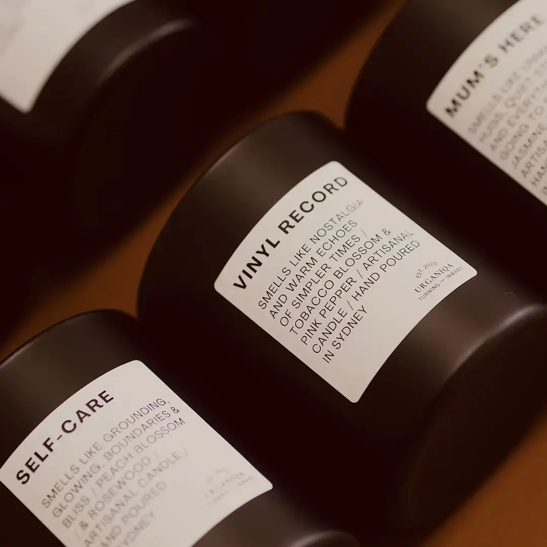 Urganiqa - Social Battery: 0% Scented Candle | Unfiltered Collection