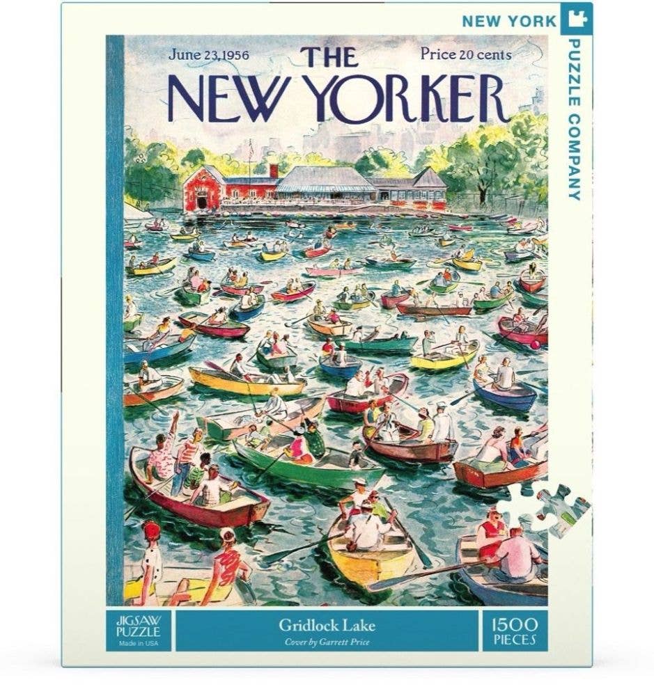 NYPC 1500 Pc Puzzle - Gridlock Lake