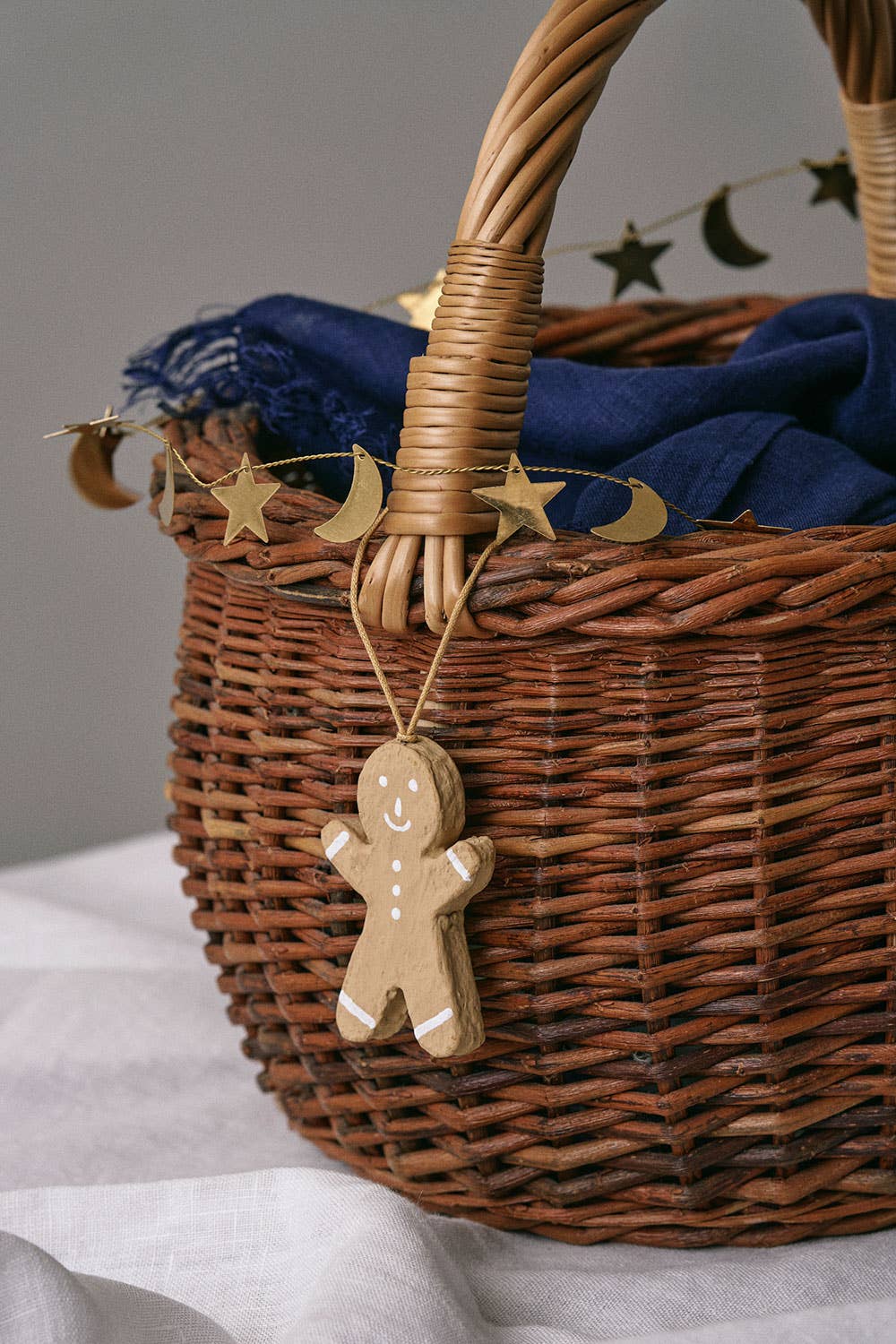 Holiday Ornament Ginger Cookie